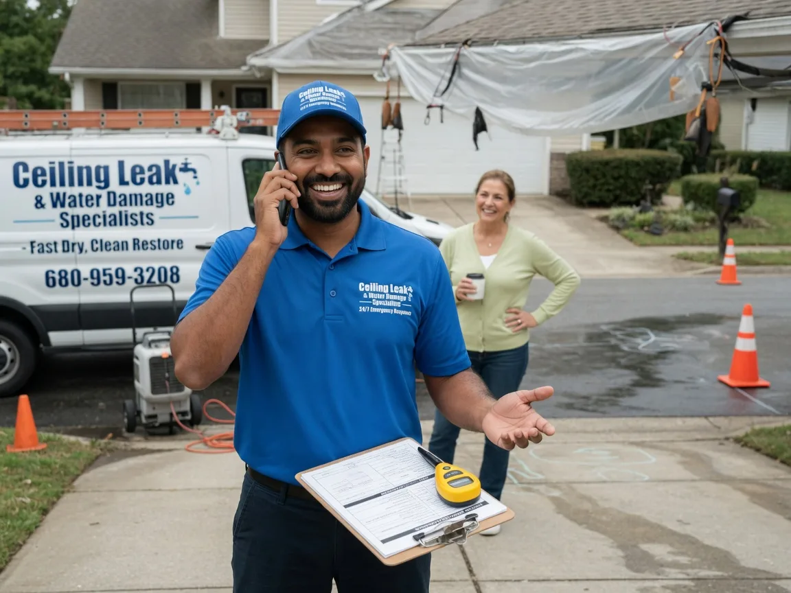 Ceiling Leak Cleanup Brackney, PA FAQs